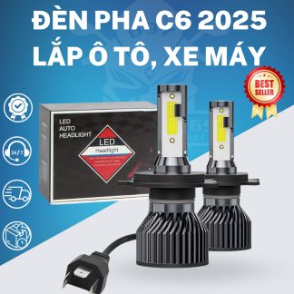 Đèn pha LED C6H4 xe máy