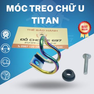 Móc treo inox titan 7 màu