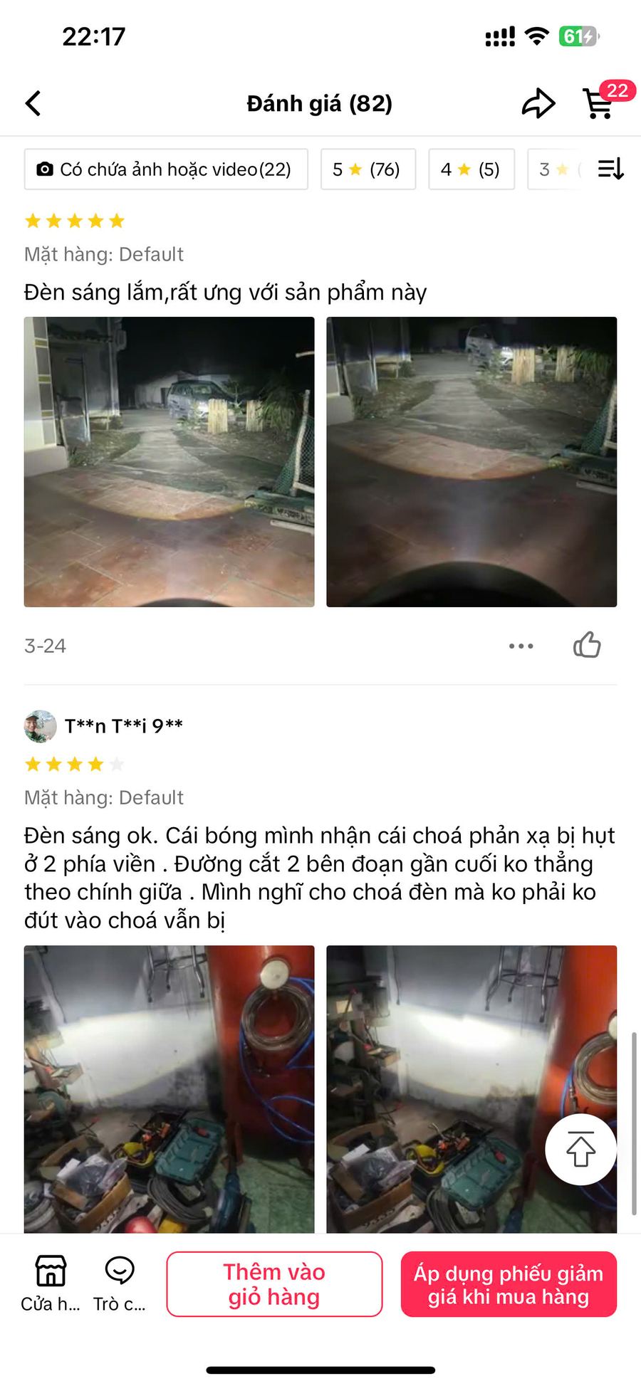 Đánh giá khách hàng 2