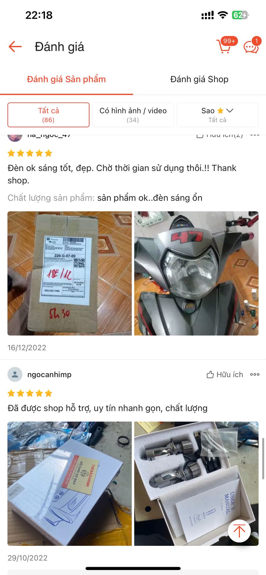 Đánh giá khách hàng 3